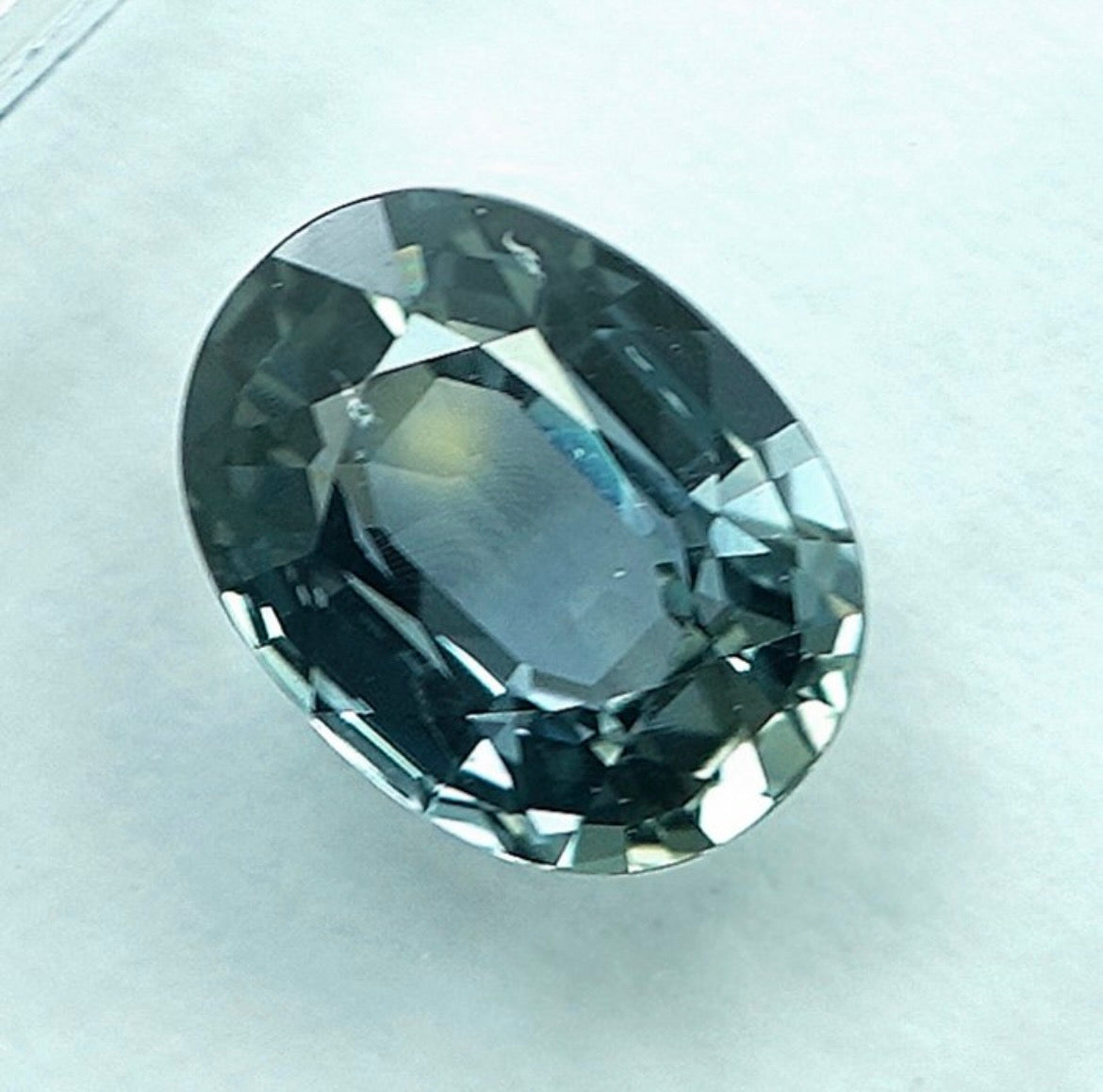 Blau Grün Saphir 1.27 Karat