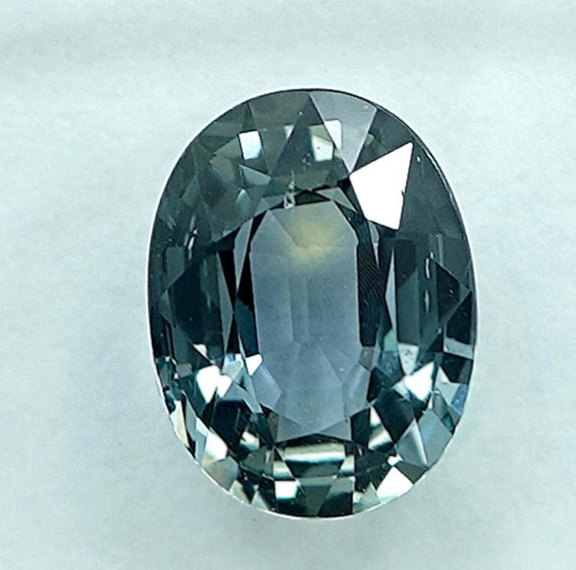 Blau Grün Saphir 1.27 Karat