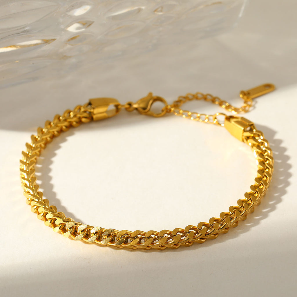 Stylisches 18K Vergoldetes 6 Teiliges Armband-Set