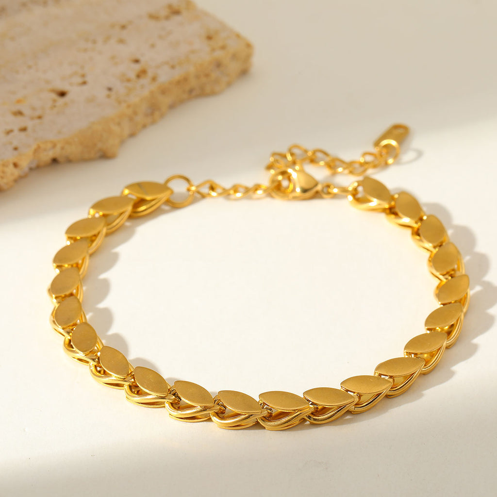 Stylisches 18K Vergoldetes 6 Teiliges Armband-Set