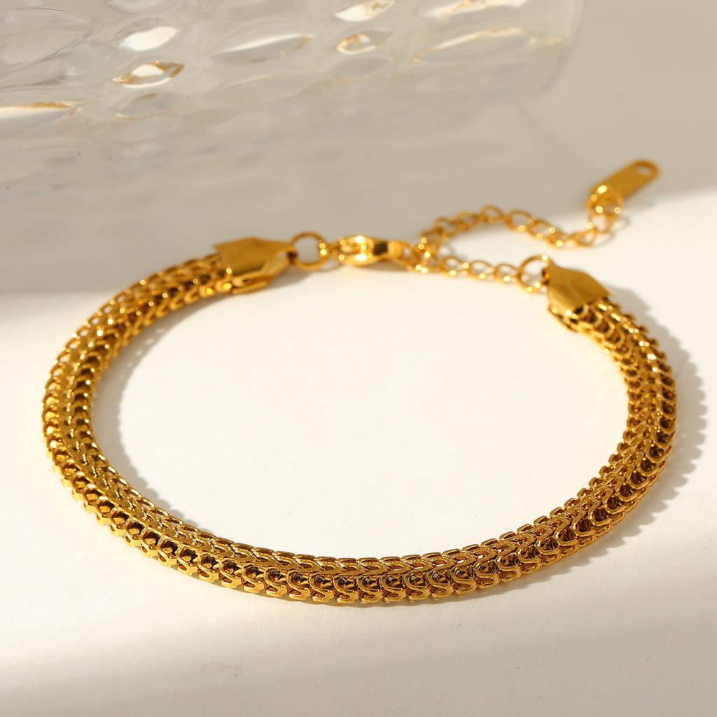 Stylisches 18K Vergoldetes 6 Teiliges Armband-Set