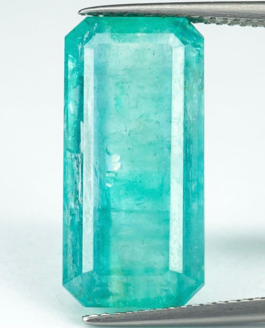 Blau Grüner Smaragd 13,12 Karat