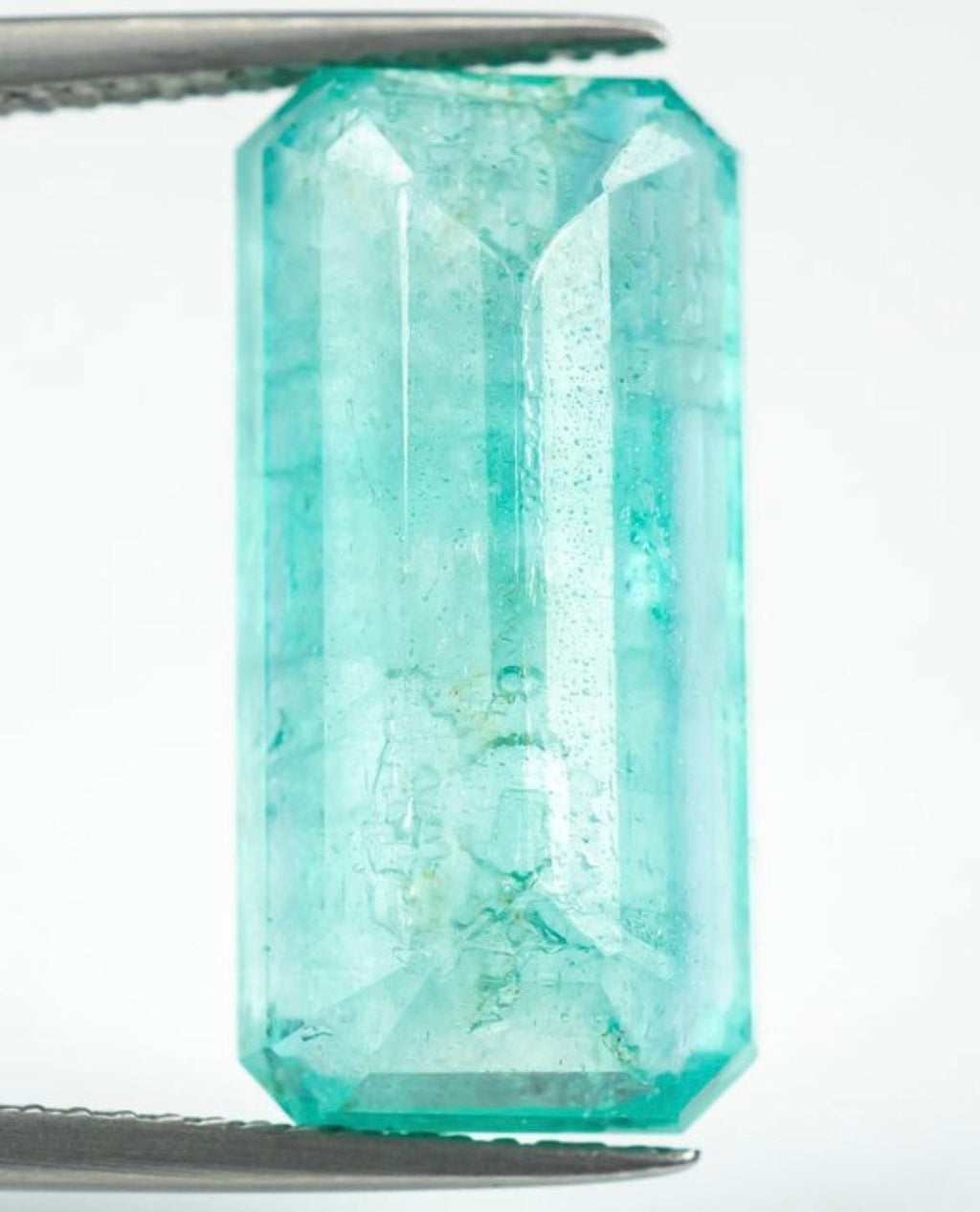 Blau Grüner Smaragd 13,12 Karat