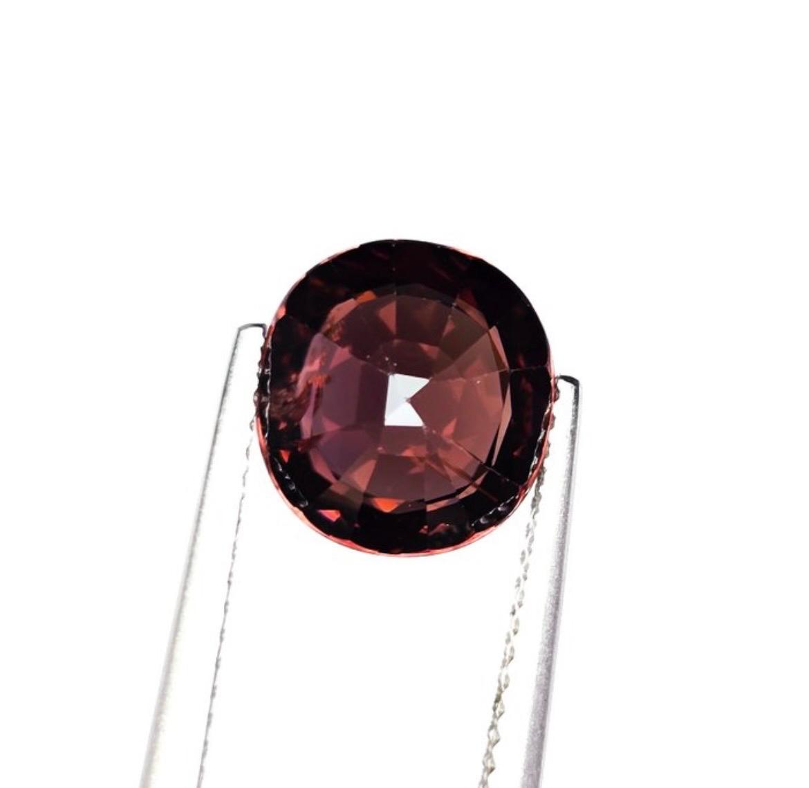 Lila Zirkon 4,56 Karat