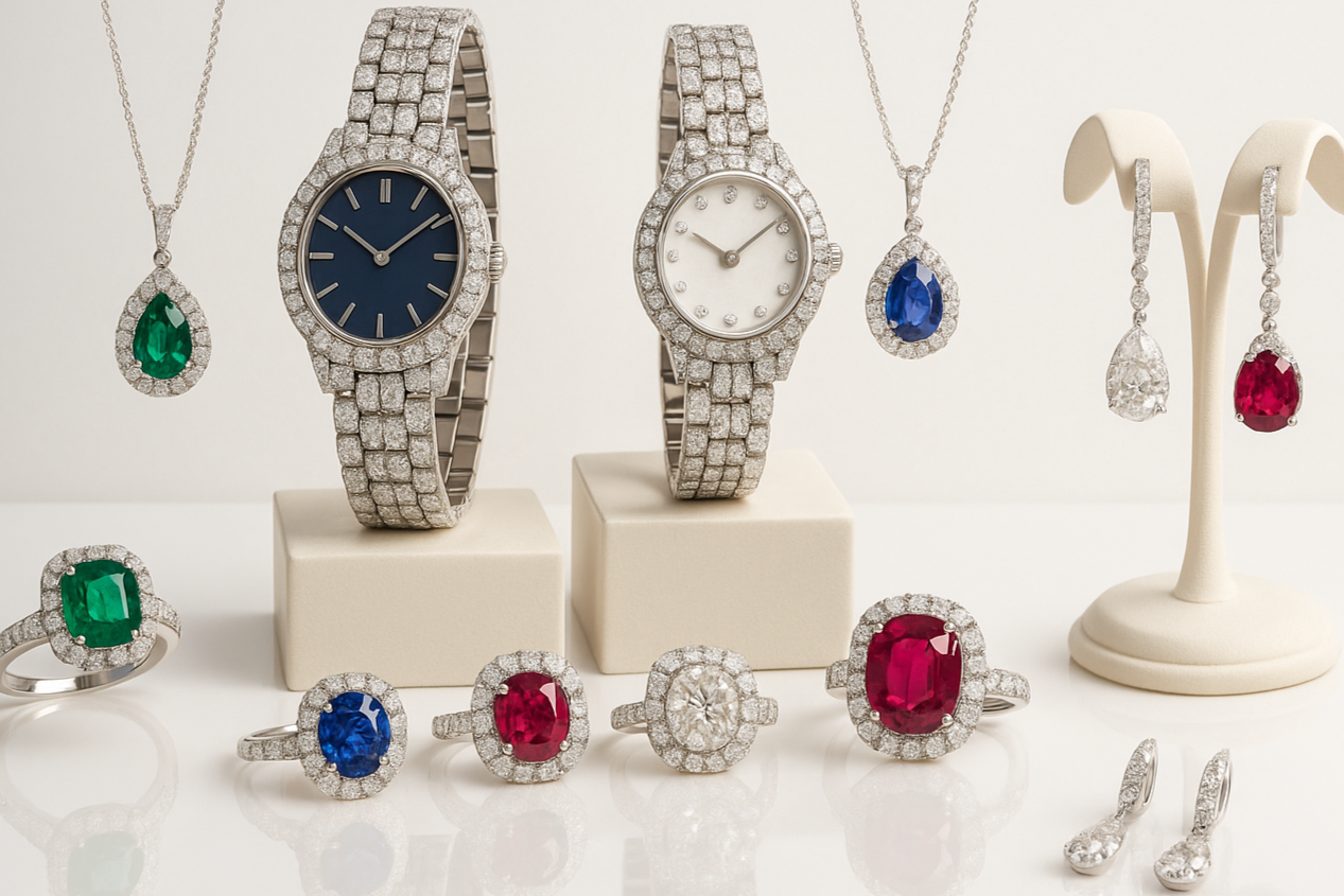 edelstein uhren schmuck