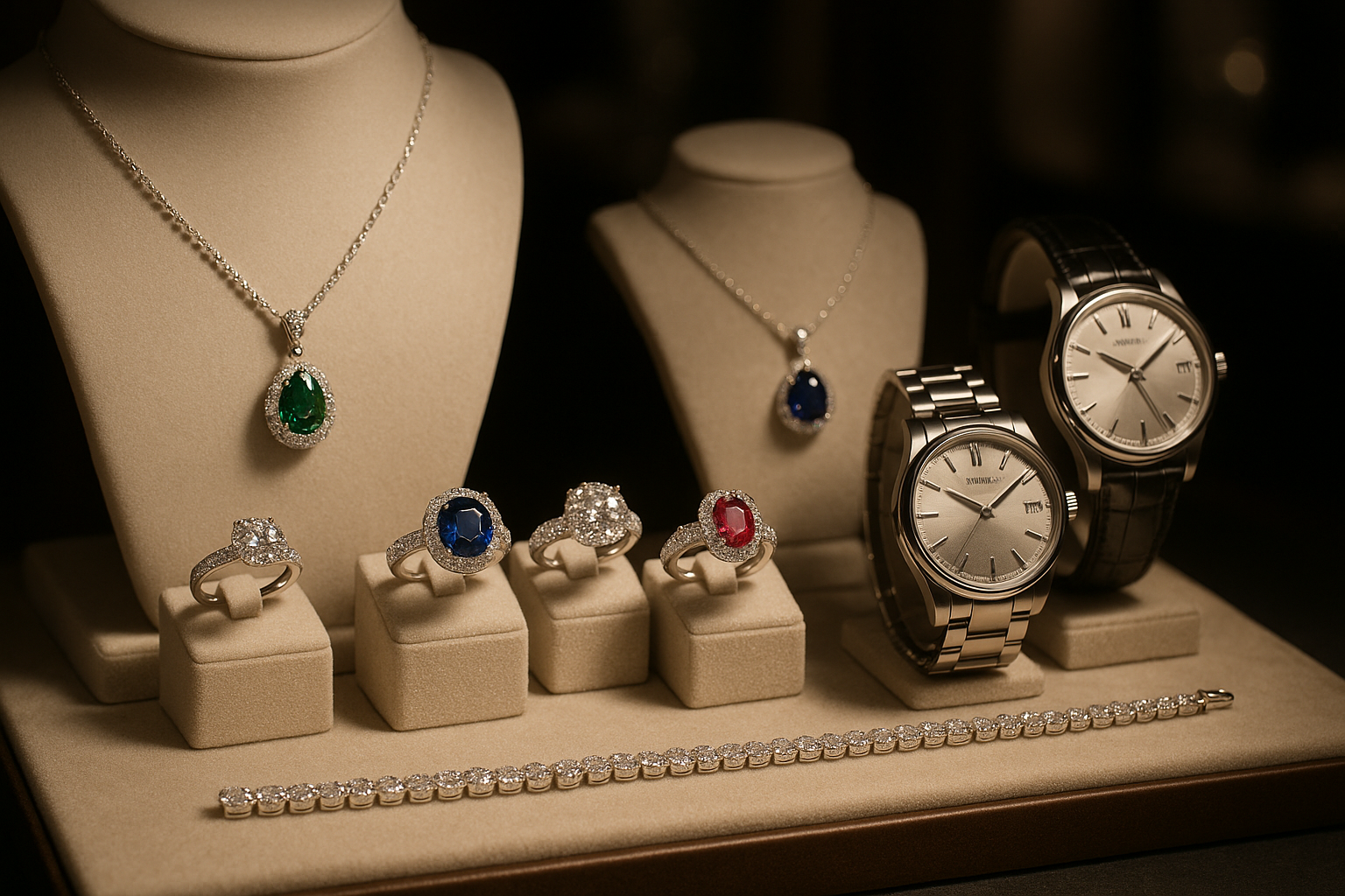 schmuck edelsteine uhren